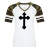 ATC&TRADE; EUROSPUN&REG; RING SPUN BASEBALL LADIES' TEE ATC0822L Thumbnail