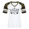 ATC&TRADE; EUROSPUN&REG; RING SPUN BASEBALL LADIES' TEE ATC0822L Thumbnail