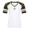 ATC&TRADE; EUROSPUN&REG; RING SPUN BASEBALL LADIES' TEE ATC0822L Thumbnail