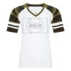 ATC&TRADE; EUROSPUN&REG; RING SPUN BASEBALL LADIES' TEE ATC0822L Thumbnail
