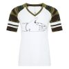 ATC&TRADE; EUROSPUN&REG; RING SPUN BASEBALL LADIES' TEE ATC0822L Thumbnail