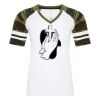 ATC&TRADE; EUROSPUN&REG; RING SPUN BASEBALL LADIES' TEE ATC0822L Thumbnail
