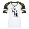 ATC&TRADE; EUROSPUN&REG; RING SPUN BASEBALL LADIES' TEE ATC0822L Thumbnail