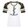 ATC&TRADE; EUROSPUN&REG; RING SPUN BASEBALL LADIES' TEE ATC0822L Thumbnail