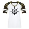 ATC&TRADE; EUROSPUN&REG; RING SPUN BASEBALL LADIES' TEE ATC0822L Thumbnail