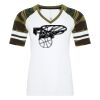 ATC&TRADE; EUROSPUN&REG; RING SPUN BASEBALL LADIES' TEE ATC0822L Thumbnail