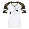 ATC&TRADE; EUROSPUN&REG; RING SPUN BASEBALL LADIES' TEE ATC0822L Thumbnail