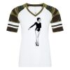 ATC&TRADE; EUROSPUN&REG; RING SPUN BASEBALL LADIES' TEE ATC0822L Thumbnail