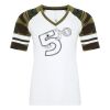 ATC&TRADE; EUROSPUN&REG; RING SPUN BASEBALL LADIES' TEE ATC0822L Thumbnail