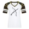 ATC&TRADE; EUROSPUN&REG; RING SPUN BASEBALL LADIES' TEE ATC0822L Thumbnail
