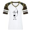 ATC&TRADE; EUROSPUN&REG; RING SPUN BASEBALL LADIES' TEE ATC0822L Thumbnail