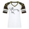 ATC&TRADE; EUROSPUN&REG; RING SPUN BASEBALL LADIES' TEE ATC0822L Thumbnail