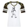 ATC&TRADE; EUROSPUN&REG; RING SPUN BASEBALL LADIES' TEE ATC0822L Thumbnail