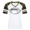 ATC&TRADE; EUROSPUN&REG; RING SPUN BASEBALL LADIES' TEE ATC0822L Thumbnail