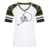 ATC&TRADE; EUROSPUN&REG; RING SPUN BASEBALL LADIES' TEE ATC0822L Thumbnail
