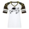 ATC&TRADE; EUROSPUN&REG; RING SPUN BASEBALL LADIES' TEE ATC0822L Thumbnail