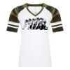 ATC&TRADE; EUROSPUN&REG; RING SPUN BASEBALL LADIES' TEE ATC0822L Thumbnail