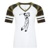 ATC&TRADE; EUROSPUN&REG; RING SPUN BASEBALL LADIES' TEE ATC0822L Thumbnail
