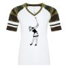 ATC&TRADE; EUROSPUN&REG; RING SPUN BASEBALL LADIES' TEE ATC0822L Thumbnail