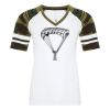 ATC&TRADE; EUROSPUN&REG; RING SPUN BASEBALL LADIES' TEE ATC0822L Thumbnail