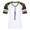 ATC&TRADE; EUROSPUN&REG; RING SPUN BASEBALL LADIES' TEE ATC0822L Thumbnail