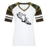 ATC&TRADE; EUROSPUN&REG; RING SPUN BASEBALL LADIES' TEE ATC0822L Thumbnail