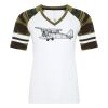 ATC&TRADE; EUROSPUN&REG; RING SPUN BASEBALL LADIES' TEE ATC0822L Thumbnail
