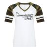 ATC&TRADE; EUROSPUN&REG; RING SPUN BASEBALL LADIES' TEE ATC0822L Thumbnail