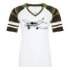 ATC&TRADE; EUROSPUN&REG; RING SPUN BASEBALL LADIES' TEE ATC0822L Thumbnail