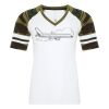 ATC&TRADE; EUROSPUN&REG; RING SPUN BASEBALL LADIES' TEE ATC0822L Thumbnail