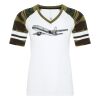 ATC&TRADE; EUROSPUN&REG; RING SPUN BASEBALL LADIES' TEE ATC0822L Thumbnail