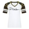ATC&TRADE; EUROSPUN&REG; RING SPUN BASEBALL LADIES' TEE ATC0822L Thumbnail