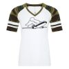ATC&TRADE; EUROSPUN&REG; RING SPUN BASEBALL LADIES' TEE ATC0822L Thumbnail