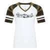 ATC&TRADE; EUROSPUN&REG; RING SPUN BASEBALL LADIES' TEE ATC0822L Thumbnail