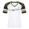 ATC&TRADE; EUROSPUN&REG; RING SPUN BASEBALL LADIES' TEE ATC0822L Thumbnail