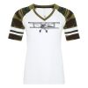 ATC&TRADE; EUROSPUN&REG; RING SPUN BASEBALL LADIES' TEE ATC0822L Thumbnail
