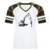 ATC&TRADE; EUROSPUN&REG; RING SPUN BASEBALL LADIES' TEE ATC0822L Thumbnail
