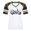 ATC&TRADE; EUROSPUN&REG; RING SPUN BASEBALL LADIES' TEE ATC0822L Thumbnail