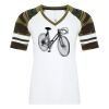 ATC&TRADE; EUROSPUN&REG; RING SPUN BASEBALL LADIES' TEE ATC0822L Thumbnail