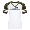 ATC&TRADE; EUROSPUN&REG; RING SPUN BASEBALL LADIES' TEE ATC0822L Thumbnail