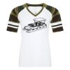 ATC&TRADE; EUROSPUN&REG; RING SPUN BASEBALL LADIES' TEE ATC0822L Thumbnail