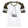ATC&TRADE; EUROSPUN&REG; RING SPUN BASEBALL LADIES' TEE ATC0822L Thumbnail