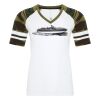 ATC&TRADE; EUROSPUN&REG; RING SPUN BASEBALL LADIES' TEE ATC0822L Thumbnail