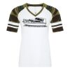 ATC&TRADE; EUROSPUN&REG; RING SPUN BASEBALL LADIES' TEE ATC0822L Thumbnail