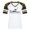 ATC&TRADE; EUROSPUN&REG; RING SPUN BASEBALL LADIES' TEE ATC0822L Thumbnail