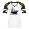 ATC&TRADE; EUROSPUN&REG; RING SPUN BASEBALL LADIES' TEE ATC0822L Thumbnail