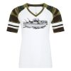ATC&TRADE; EUROSPUN&REG; RING SPUN BASEBALL LADIES' TEE ATC0822L Thumbnail