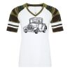 ATC&TRADE; EUROSPUN&REG; RING SPUN BASEBALL LADIES' TEE ATC0822L Thumbnail