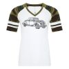 ATC&TRADE; EUROSPUN&REG; RING SPUN BASEBALL LADIES' TEE ATC0822L Thumbnail