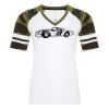 ATC&TRADE; EUROSPUN&REG; RING SPUN BASEBALL LADIES' TEE ATC0822L Thumbnail